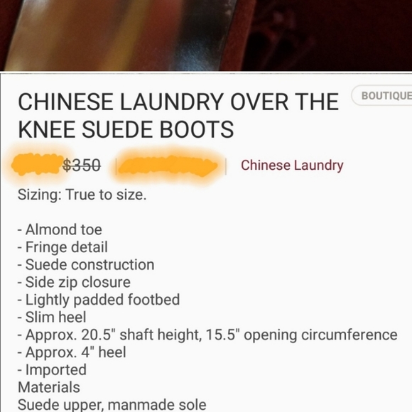 Chinese Laundry Over-the-knee Boots - Picture 9 of 9